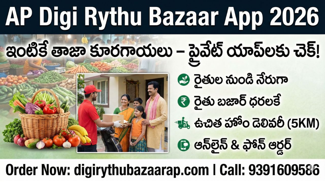 AP Digi Rythu Bazaar App 2026