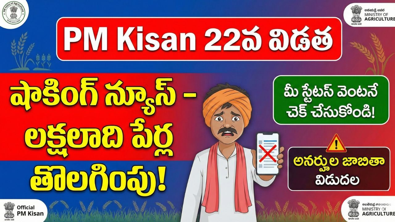 PM Kisan 22nd Installment