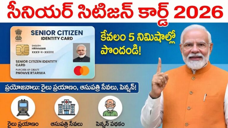 Senior Citizen Card 2026